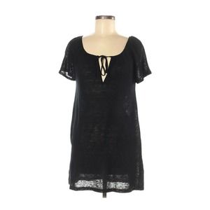 Ralph Lauren Jeans Company Black Linen Knit Tunic